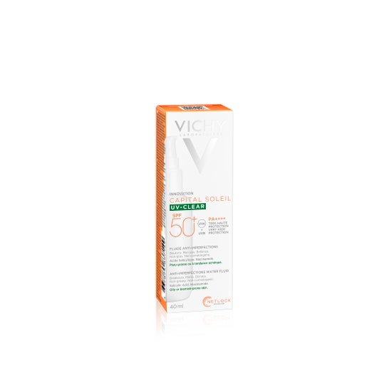 Vichy Capital Soleil UV-Clear Fluido Anti-imperfecciones SPF50+ 40 ml