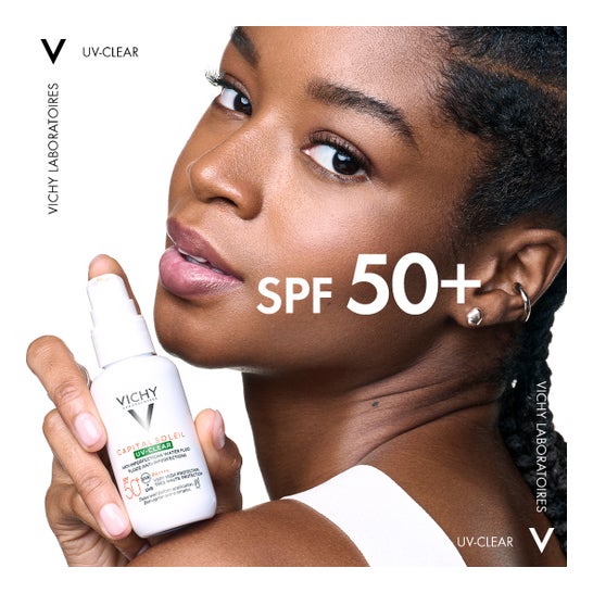 Vichy Capital Soleil UV-Clear Fluido Anti-imperfecciones SPF50+ 40 ml