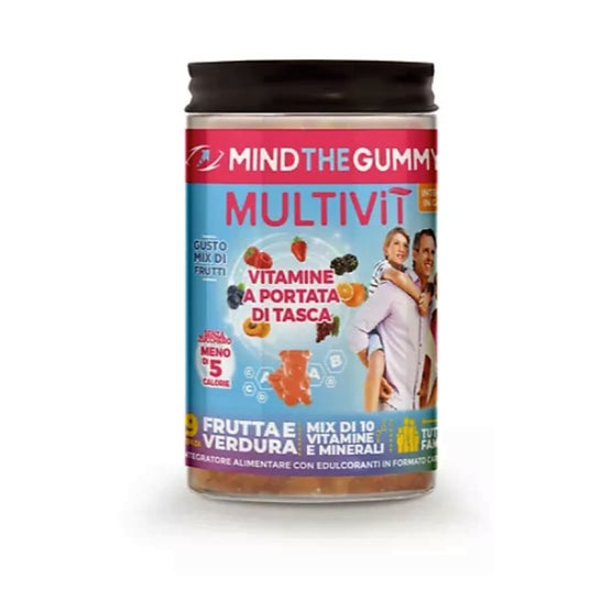 Mind The Gum Multivit Gomme 30 Unità
