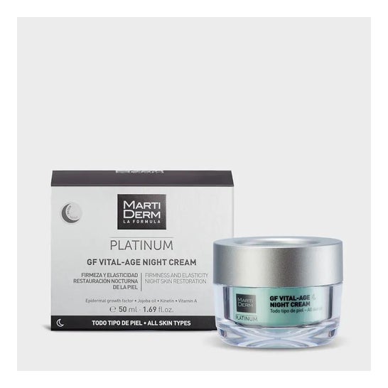 Martiderm® GF Vital Age Night Cream Platinum 50ml Martiderm® GF Vital Age Night Cream Platinum 50ml