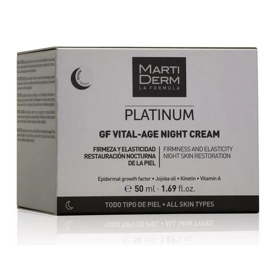 Martiderm® GF Vital Age Night Cream Platinum 50ml Martiderm® GF Vital Age Night Cream Platinum 50ml