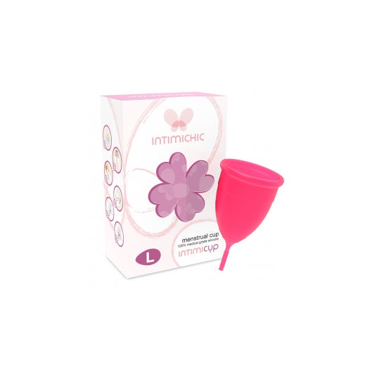 Intimichic Menstrual Cup Silicone Medica L 1ud