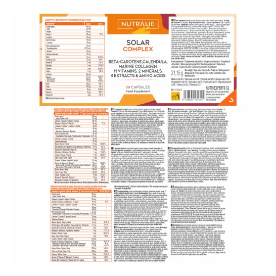 Nutralie Solar Complex 30caps