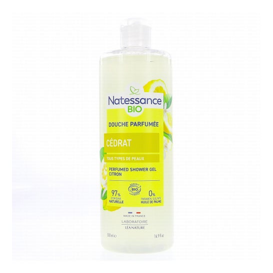 Natessance Gel de Ducha Perfumado Cidra Bio 500 ml