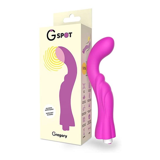 G-Spot G-Spot Vibrator Gregory Violet 1pc