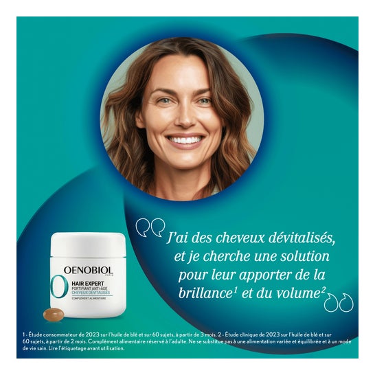 Oenobiol Hair Expert Fortificante Antiedad 30caps