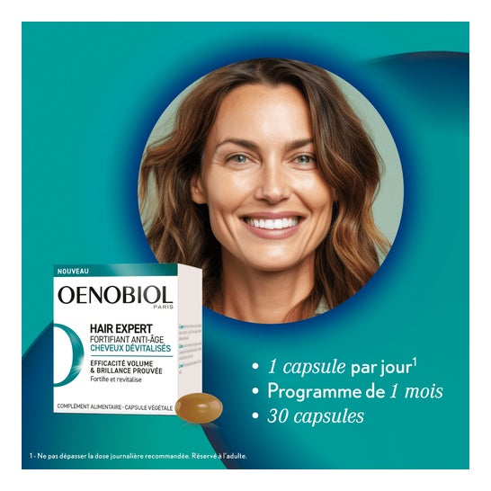 Oenobiol Hair Expert Fortificante Antiedad 30caps