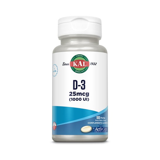 Kal Vitamina D3 1000ui 100 Softgel