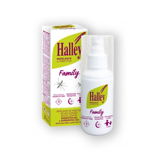 Halley Insect Repellent Volwassenen en Kinderen vanaf 1 jaar 100ml
