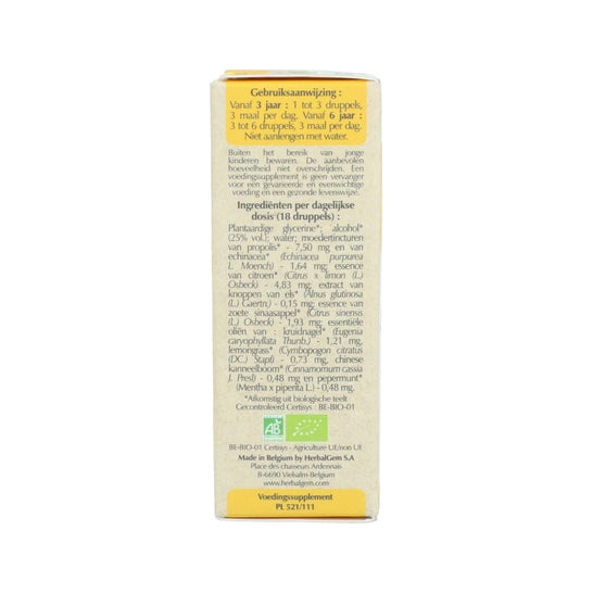 Herbalgem Propóleo Junior Jarabe Bio 15ml