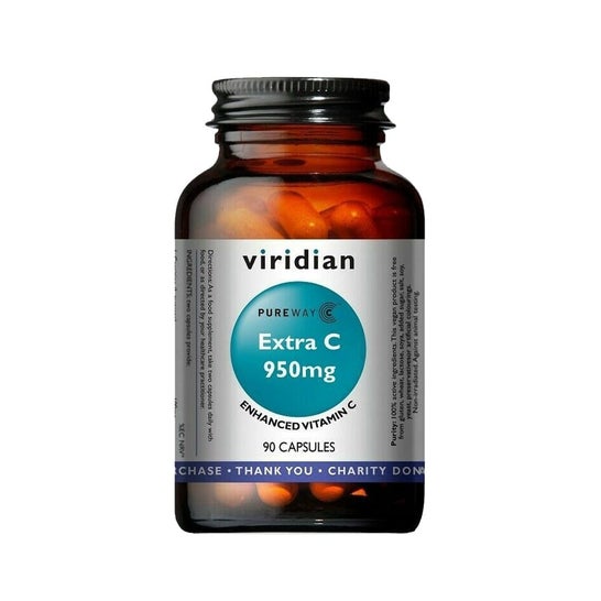 Viridian Vitamina Extra C 950mg 90caps