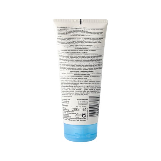Eucerin After Sun Sensitive Relief gel-Crema 200 ml