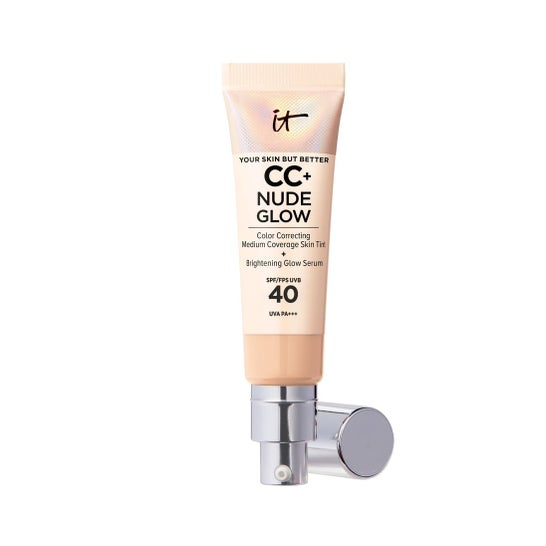 IT Cosmetics Your Skin But Better CC+ Cream Illumination LSF 50+ CC Cream Foundation Light Medium (32ml) - Bases de maquillaje