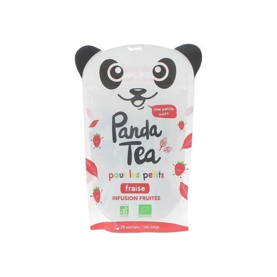 Panda Tea Infusion Kids Fraise 28 Sachets