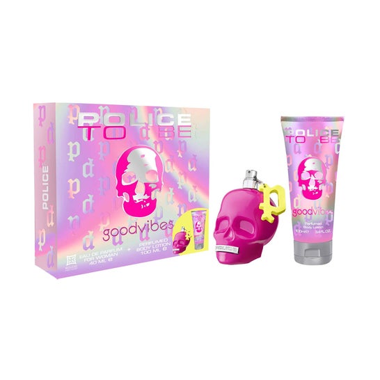 Police To Be Goodvibes Set EDP Woman 40 ml + Body Lotion 100 ml