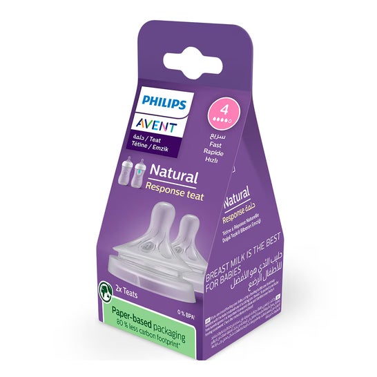 Philips Avent Tetina 3M Flujo Rápido 1ud