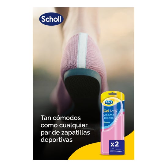 Scholl Gel Activ Zapato Plano 1 par