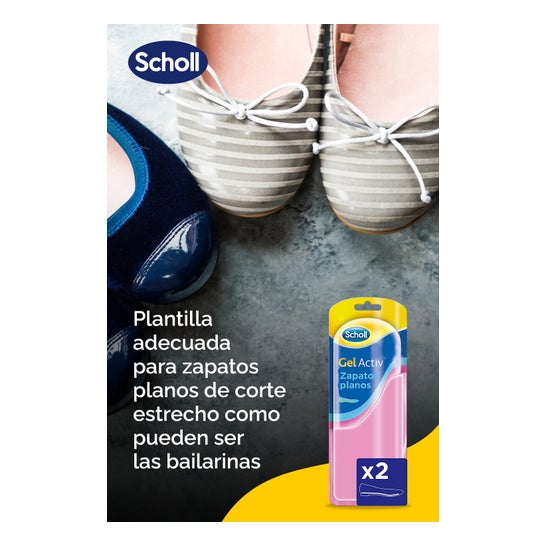 Scholl Gel Activ Zapato Plano 1 par