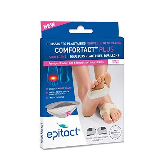 Epitact Comfortact Plus Coussinets Plantaires Taille L 1ud