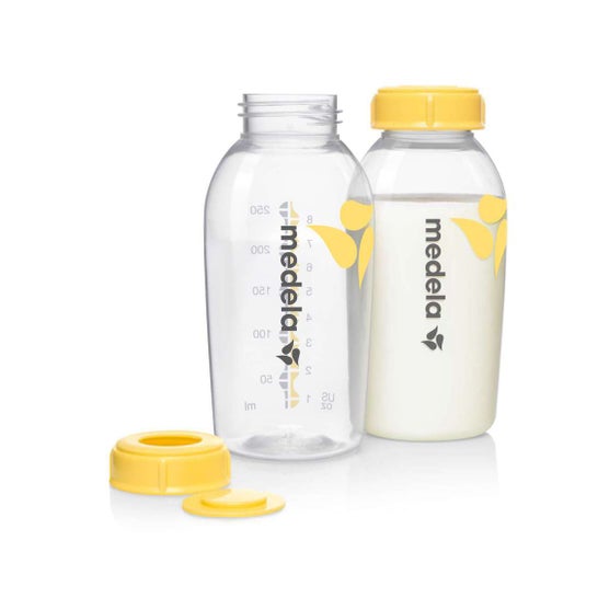Bottiglia di plastica Medela 2 pezzi