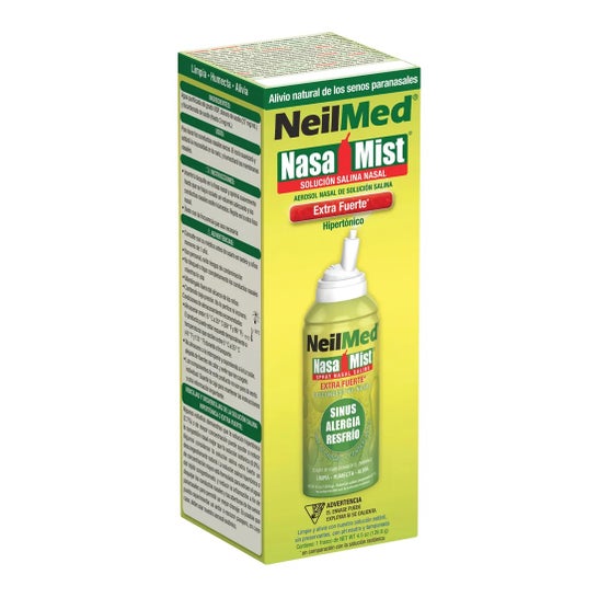 NeilMed NasaMist Hipertónico Spray Nasal Salino 125ml
