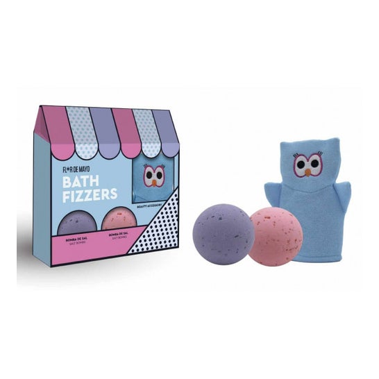 Flor de Mayo Set Bath Fizzers 2 Bath Bombs