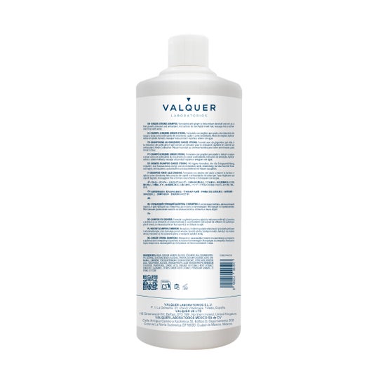 Valquer Champu Jengibre Ginger Strong 1000 ml