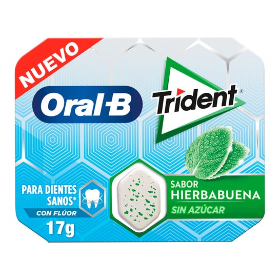 Trident Oral-B Chicle Peppermint 10 Unidades