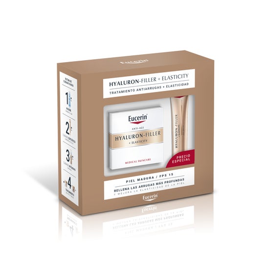 Eucerin Elasticity Filler Tagescreme + Augenkontur-Packung