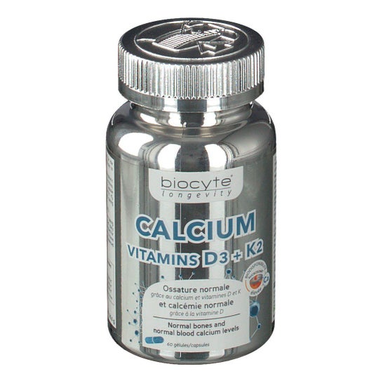 Biocyte Calcium D3 K2 Gelul 60