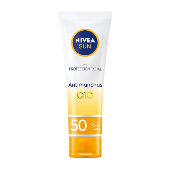 Nive Sun Facial Antimanchas Antiedad Q10 SPF50 50ml