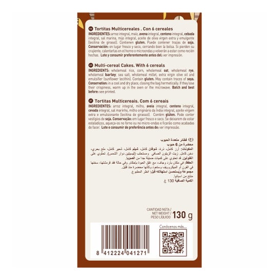 Diät Radisson Bio Mehrkorn-Reiskuchen 130g