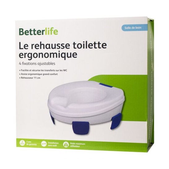 Betterlife Rehausse Toilette Ergonomique