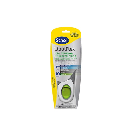 Scholl LiquiFlex Suole Supporto Quotidiano Taglia 2 1 Paio