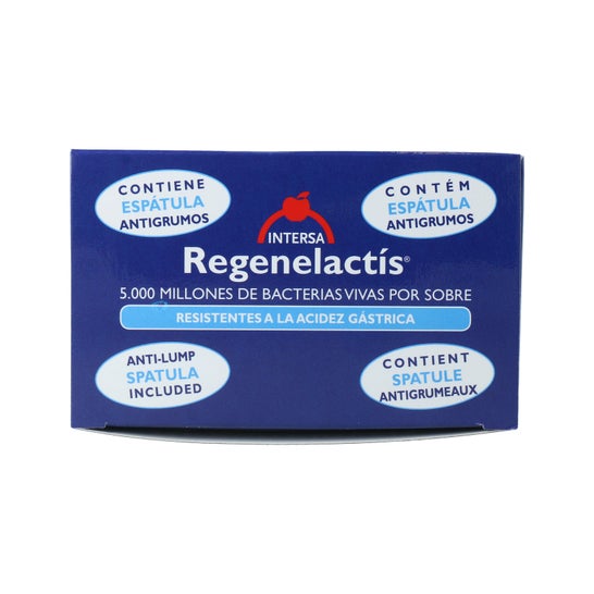 Dietéticos Intersa Regenelactis 5millones Lactobacillus 20 sobres