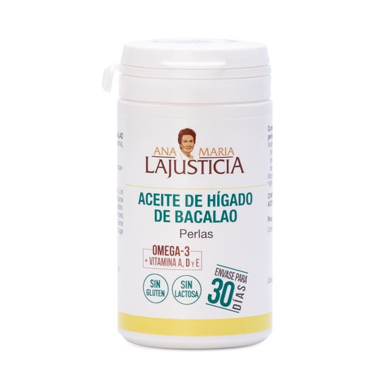 Ana Maria Lajusticia cod liver oil 90 pearls
