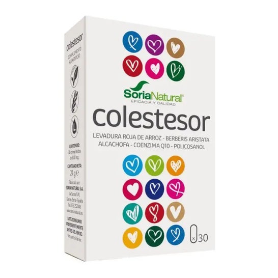 Soria Natural Colesterol 30caps