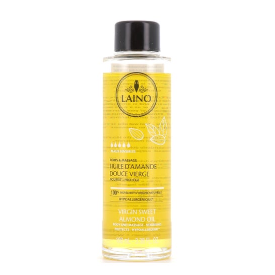 LAINO Virgin sweet almond oil 100 ml bottle