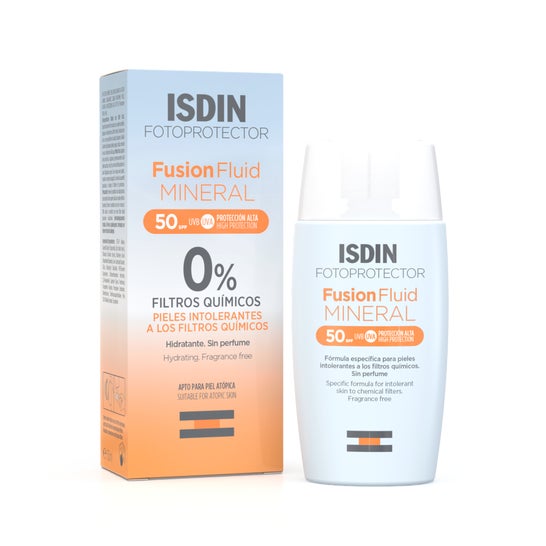 ISDIN Fusion Fluid Mineral Fotoprotettore SPF50+ 50ml