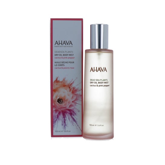 Ahava Aceite Corporal Seco Cactus y Pimienta Rosa 100ml