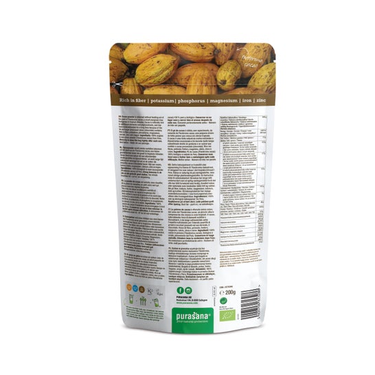 Purasana Cocoa Raw Powder 200g