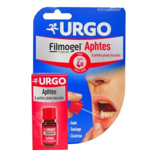 URGO FILMOGEL Gel For Herpes Lip 3ml Reduces Stinging Itching and Burning