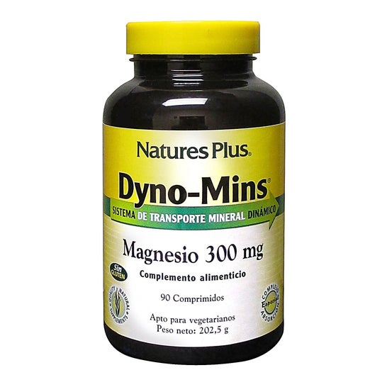 Nature's Plus Dyno Mins Magnesium 300mg 90 Caps