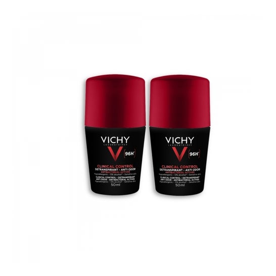 Vichy Homme Desodorante Clinical Control 96h Roll-on 2x50ml