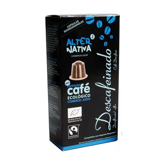 Alternativa3 Organic Decaffeinated Coffee Capsule 50g