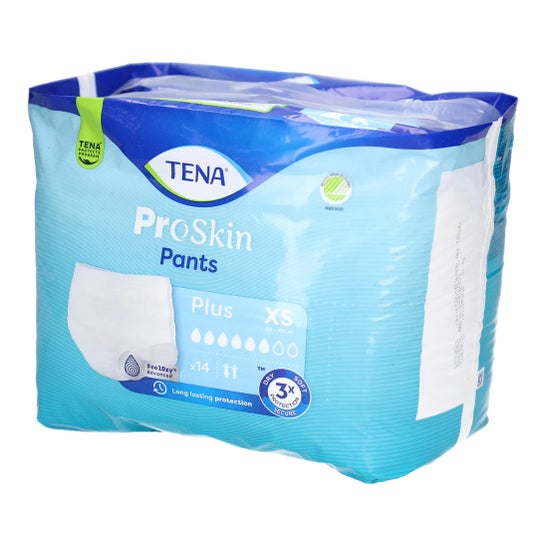 Tena Proskin Absorbent Underwear Plus 50-70 cm XS 14 pcs