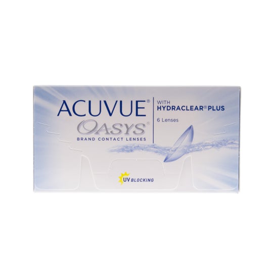 Acuvue® Oasys®  curva 8.4  6 uds dioptrías -6,50
