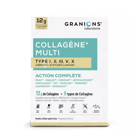 Granions Colágeno Multi Tipo I-II-III-V-X 260g