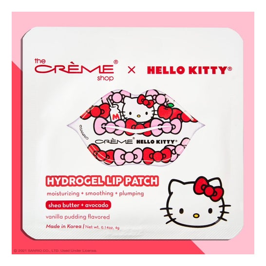 The Cream Shop Hello Kitty Parches Hidrogel Labios Vainilla 3uds