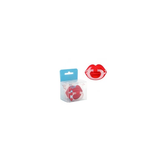 Kiokids Silicone Soother. Lippen T.2 (+6M)
